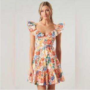 NWT SugarLips St Lucia Floral Mini Dress Size XS